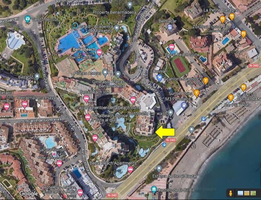 Bil Bil Beach - Benalbeach Benalmádena Eksteriør billede